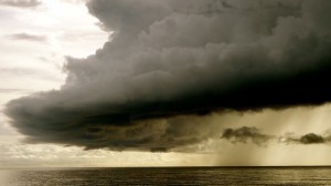 nubes oceano